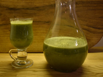 Receta de batido de kéfir de agua con ajo silvestre