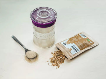 kefirko violeta pequeño con kefir de agua jengibre y azucar de cana