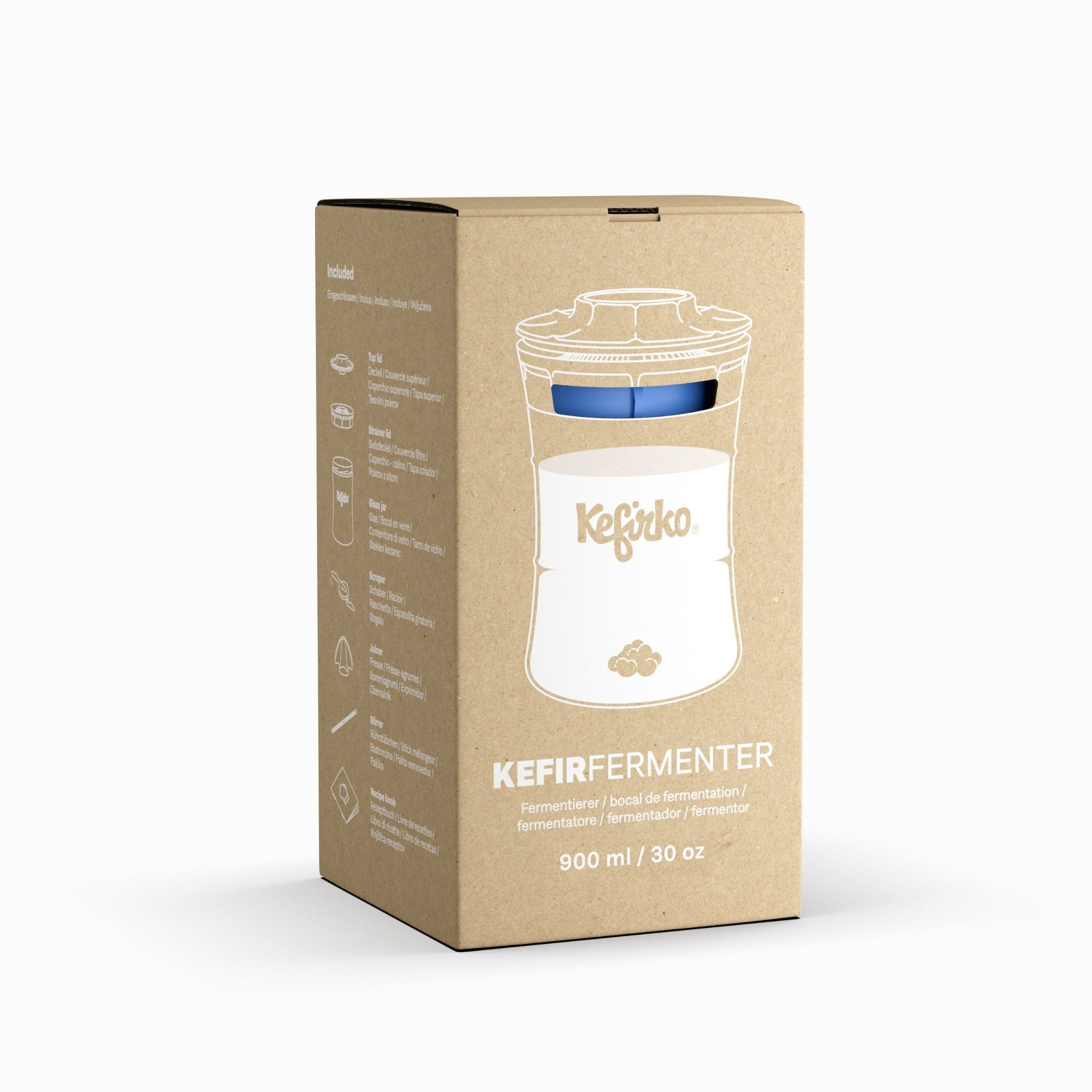 Caja Fermentador de kéfir Kefirko pequeño