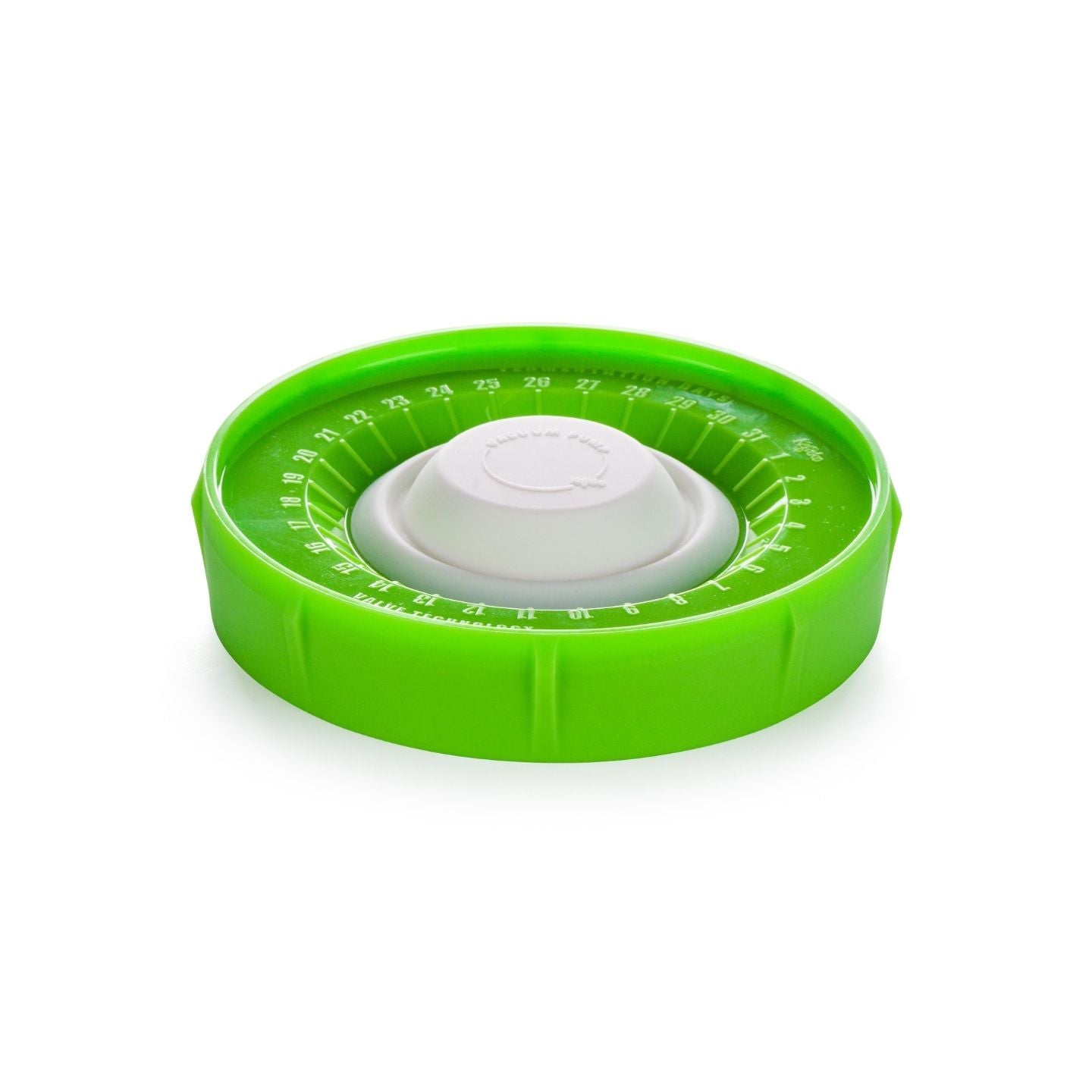 tapa verde con bomba de vacio kefirko